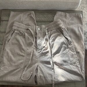 Y2K Lightweight Khaki Cargo pants Lou and Grey size 28
